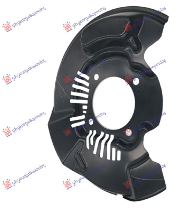ZASTITA PREDNJEG KOCIONOG DISKA (PRECNIK ZASTITE 355/100mm) (PRECNIK DISKA 319mm) (SA ESP) (SA 4 OTVORA) TOYOTA HI-LUX 2WD/4WD 2005-2009 (N1/N2/N3)