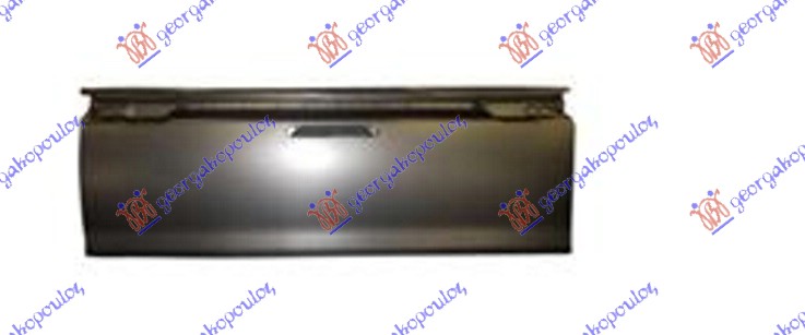 VRATA GEPEKA (PRODUZENA/DUPLA KABINA) (OTVOR ZA TRECU STOP LAMPU) (KVAKE BOCNO) TOYOTA HI-LUX 2WD/4WD 2005-2009 (N1/N2/N3)
