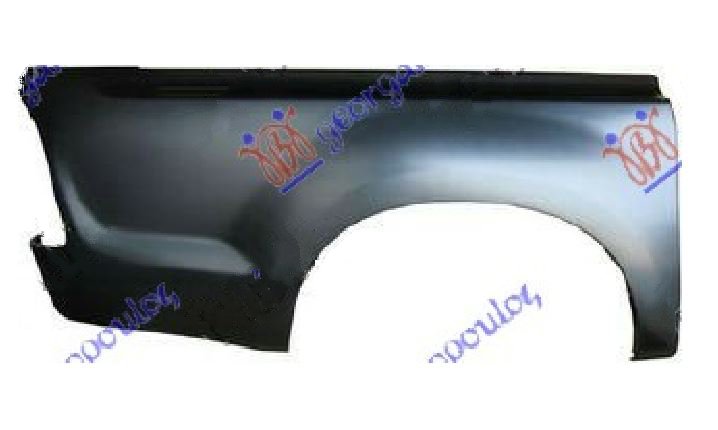 BOCNI LIM ZADNJI 4 VRATA (DUPLA KABINA) TOYOTA HI-LUX 2WD/4WD 2005-2009 (N1/N2/N3)