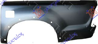 BOCNI LIM ZADNJI 4 VRATA (DUPLA KABINA) (OTVORI ZA RUB) TOYOTA HI-LUX 2WD/4WD 2005-2009 (N1/N2/N3)