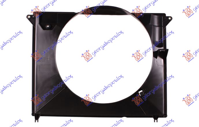 NOSAC VENTILATORA (2.5-3.0 TD) TOYOTA HI-LUX 2WD/4WD 2005-2009 (N1/N2/N3)