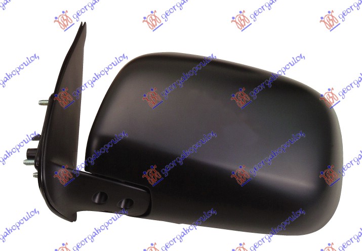 RETROVIZOR MEHANICKI CRNI (KONVEKSNO STAKLO) TOYOTA HI-LUX 2WD/4WD 2005-2009 (N1/N2/N3)