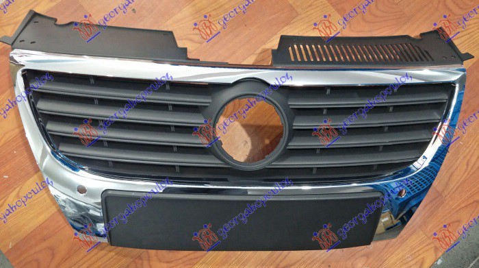 PVC MASKA KOMPLET (CRNA MREZA) (PDS SENZORI) VW PASSAT 2005-2011 (3C2/3C5)