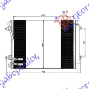 HLADNJAK KLIME 1.4/1.8/3.2/3.6 FSI - 2.0 TFSI BENZIN (570x460x16) VW PASSAT CC 2012-2017 (358)