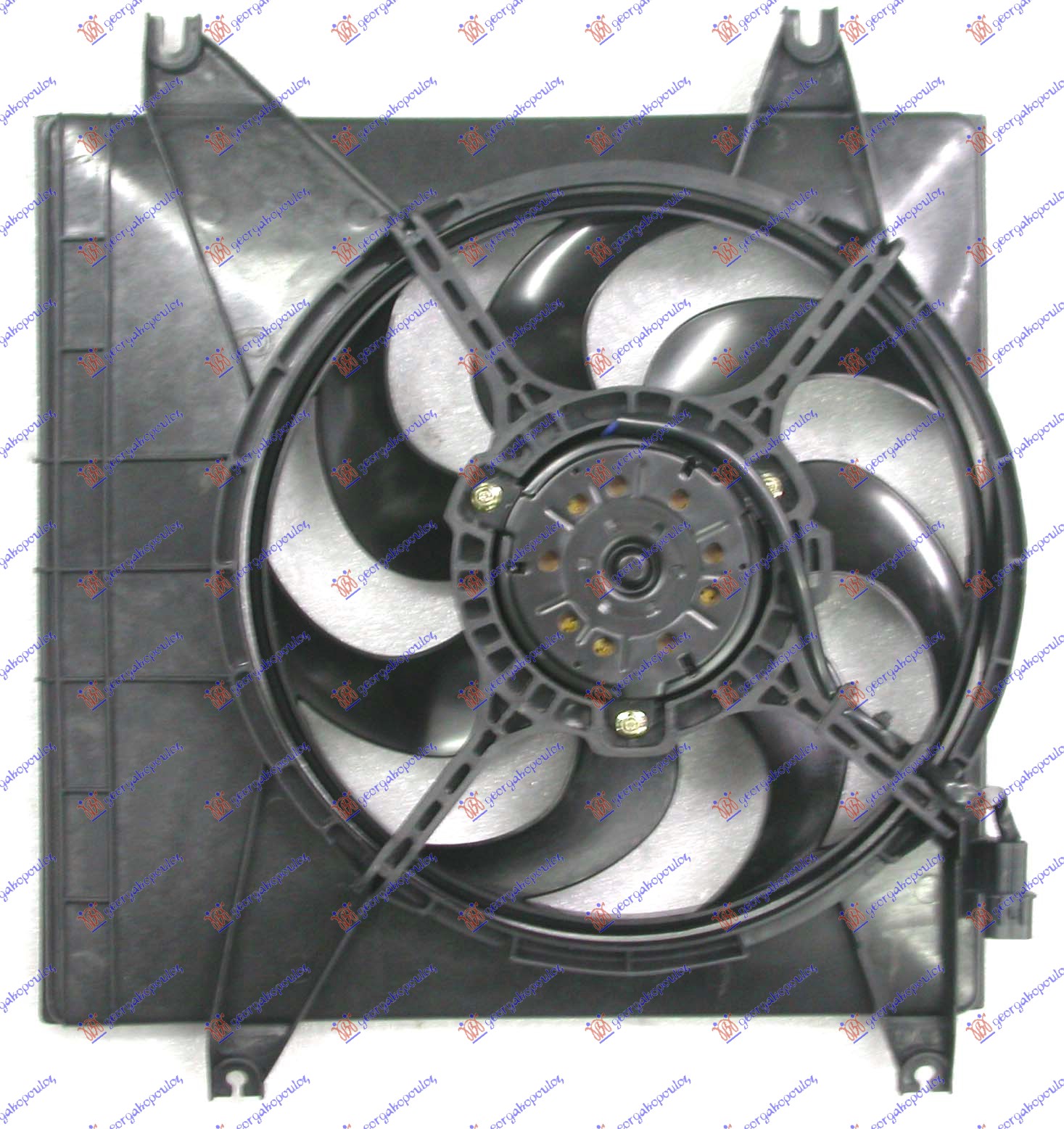 VENTILATOR HLADNJAKA (BENZIN) (+/-AC) HYUNDAI ATOS PRIME 2003-2007 (MX)