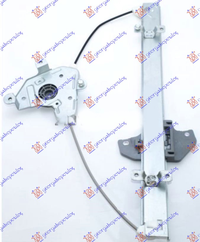 PODIZAC PREDNJEG PROZORA ELEKTRICNI (BEZ MOTORA) (ORIGINALNI) HYUNDAI ATOS PRIME 2003-2007 (MX)