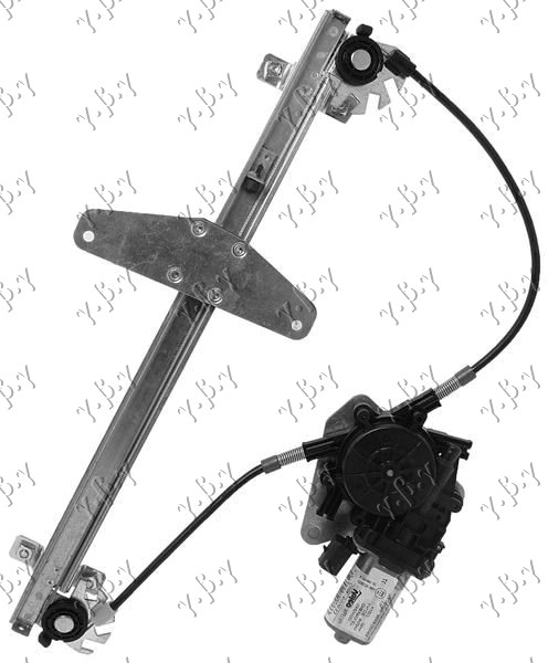 PODIZAC ZADNJEG PROZORA ELEKTRICNI (BEZ MOTORA) (A KVALITET) CHEVROLET AVEO H/B-L/B 2008-2012