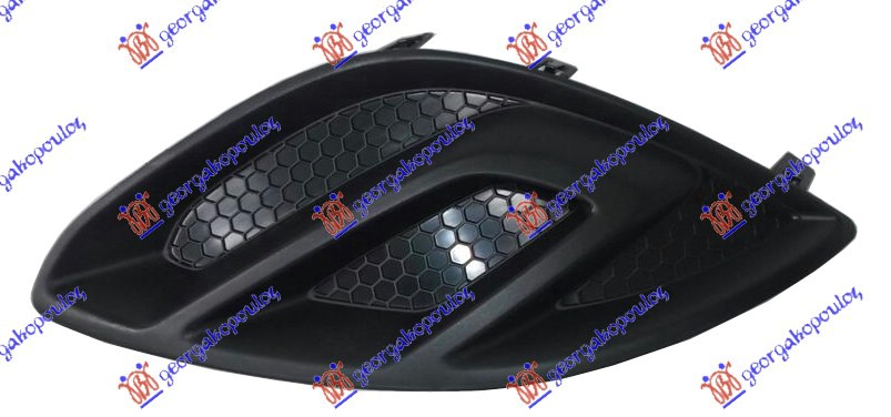 RESETKA PREDNJEG BRANIKA (BEZ MAGLENKE) 2011- OPEL CORSA D 2006-2015 (S07)
