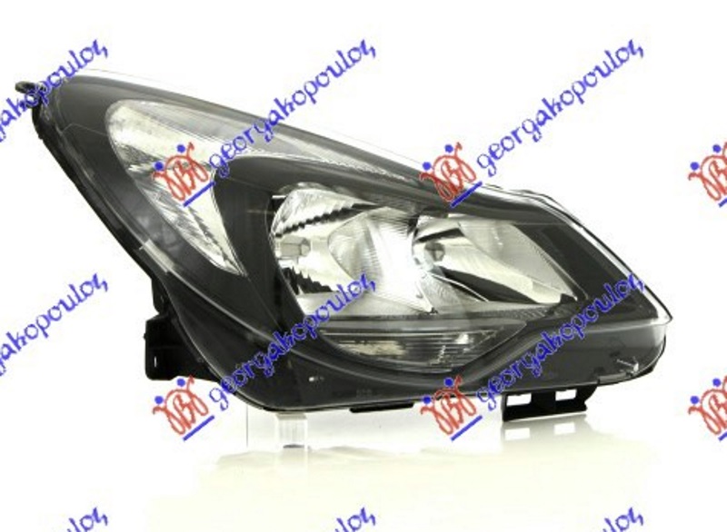 FAR ELEKTRICNI CRNI 2011- (TYC) OPEL CORSA D 2006-2015 (S07)