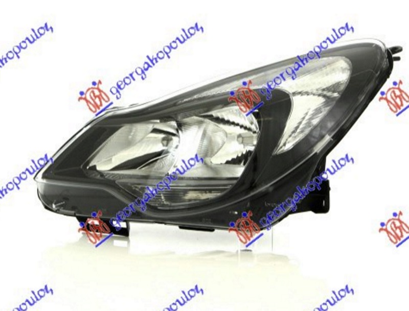 FAR ELEKTRICNI CRNI 2011- (TYC) OPEL CORSA D 2006-2015 (S07)