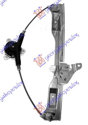 PODIZAC PREDNJEG PROZORA MEHANICKI 5 VRATA OPEL CORSA D 2006-2015 (S07)