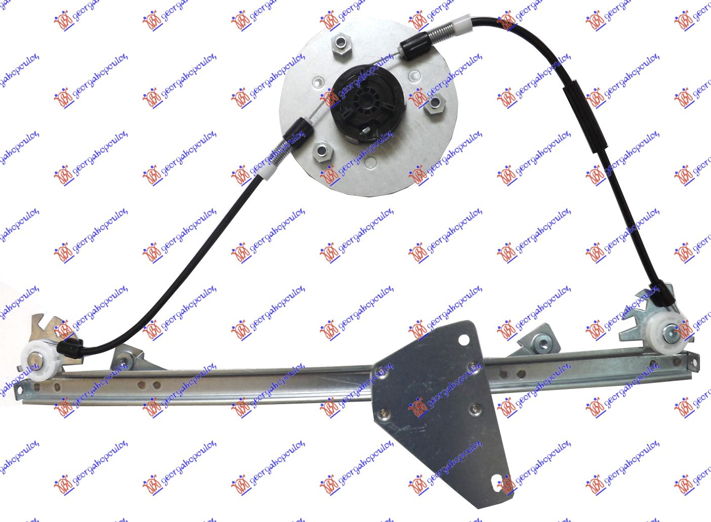 PODIZAC PREDNJEG PROZORA ELEKTRICNI (BEZ MOTORA) 5 VRATA OPEL CORSA D 2006-2015 (S07)