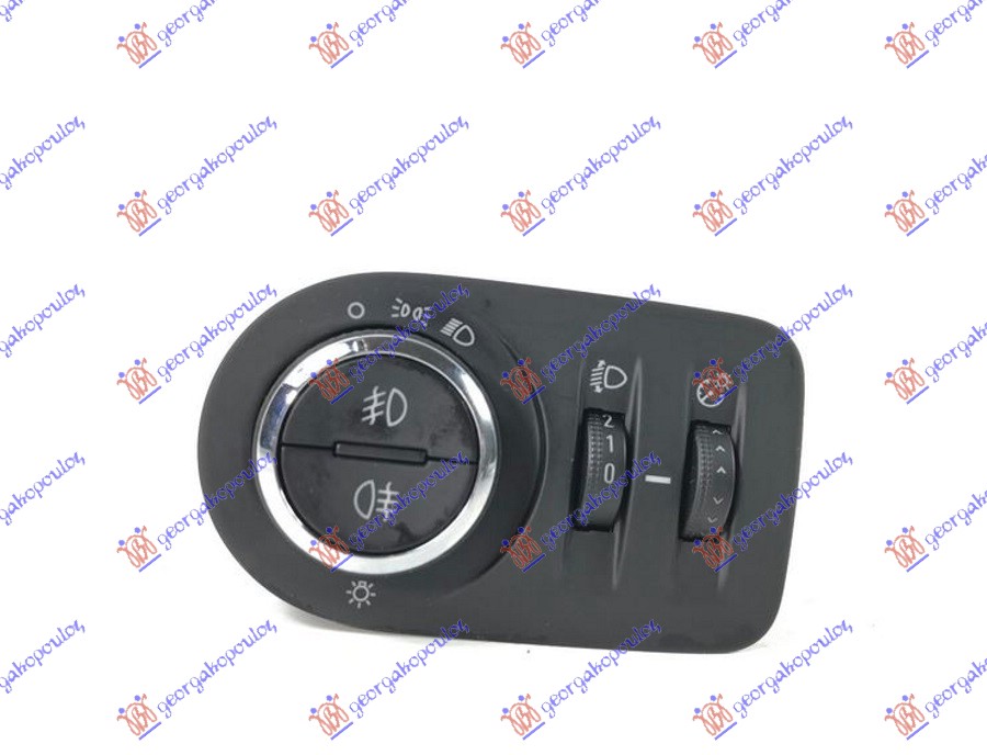 PREKIDAC ZA FAROVE ELEKTRICNI (9 PIN) OPEL CORSA D 2006-2015 (S07)