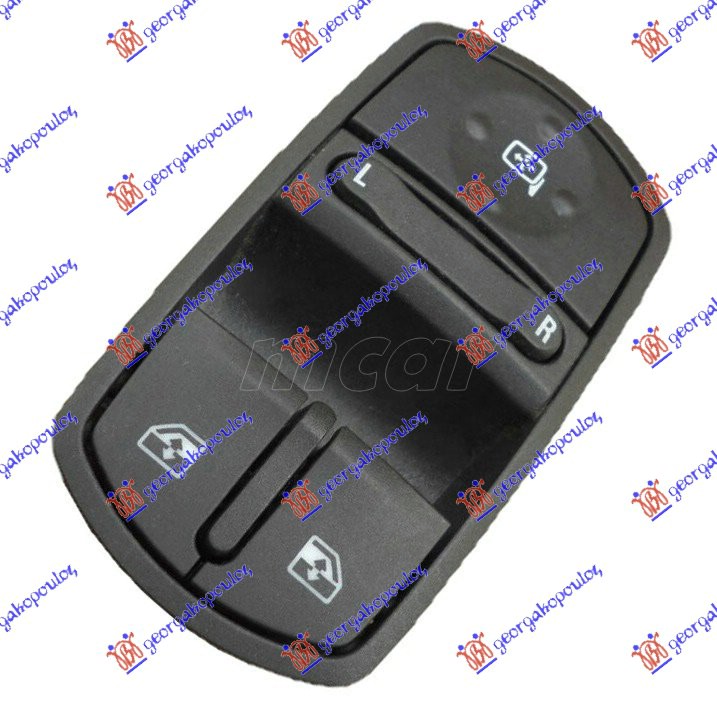PREKIDAC U PREDNJIM VRATIMA (11 PIN) OPEL CORSA D 2006-2015 (S07)