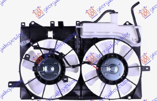 VENTILATOR HLADNJAKA I KLIME (DUPLI) KOMPLET (BENZIN) TOYOTA PRIUS 2004-2009 (W2)