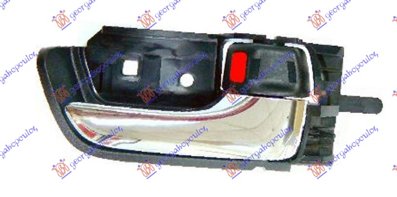 KVAKA PREDNJIH/ZADNJIH VRATA UNUTRASNJA HROM/CRNA TOYOTA PRIUS 2004-2009 (W2)