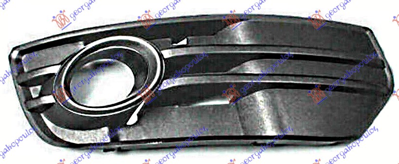 RESETKA PREDNJEG BRANIKA (SA MAGLENKOM) (HROM OKVIR) AUDI Q5 2008-2012 (8RB)
