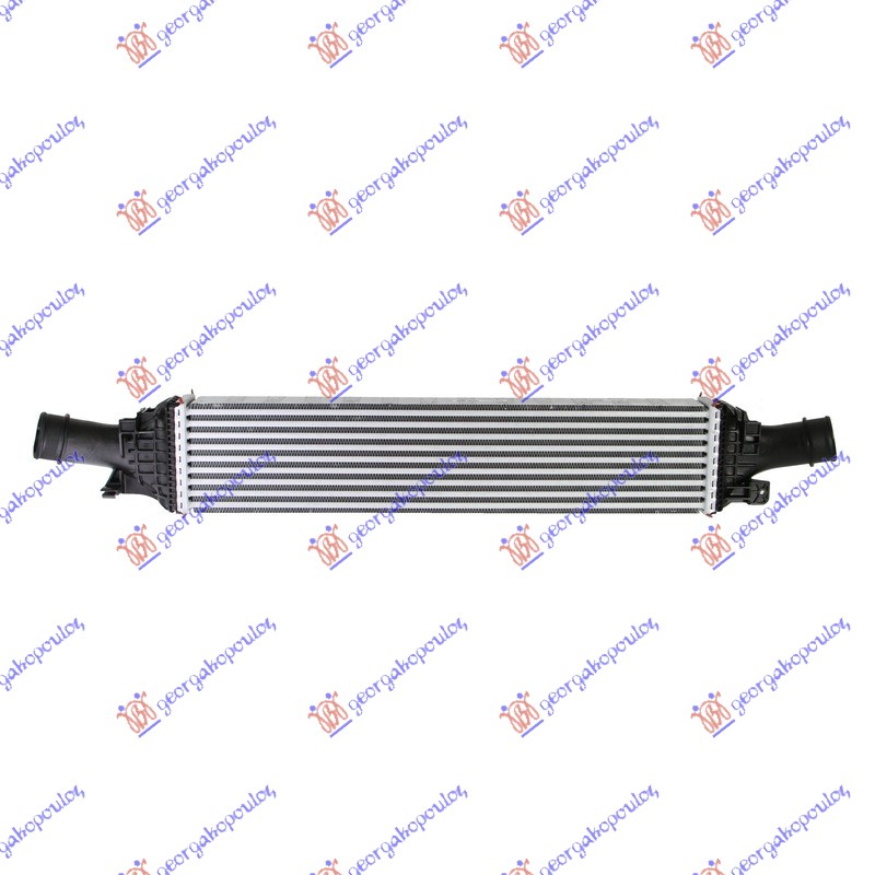 HLADNJAK INTERKULERA 1.8-2.0 TFSi BENZIN - 2.0 TDi DIZEL (665x135x60) AUDI Q5 2008-2012 (8RB)