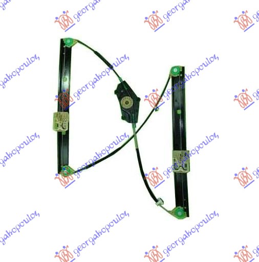 PODIZAC PREDNJEG PROZORA ELEKTRICNI (BEZ MOTORA) AUDI Q5 2012-2016 (8RB)