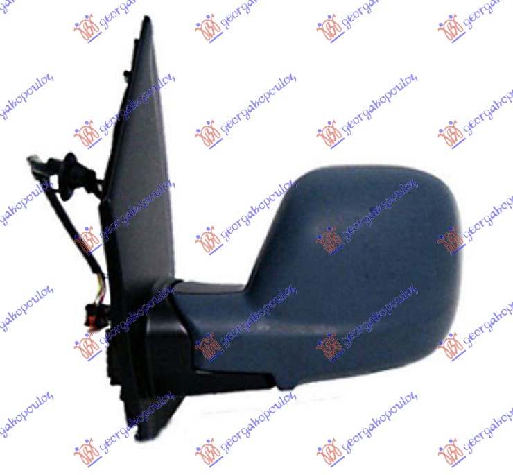 RETROVIZOR ELEKTRICNI SA GREJACEM PM (ELEKTRO-SKLOPIV) (7 PIN) (A KVALITET) (KONVEKSNO STAKLO) PEUGEOT EXPERT/TRAVELLER 2016-2025 (V)
