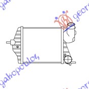 HLADNJAK INTERKULERA 1.6 MJTD-1.9 JTD (192x209x65) LANCIA MUSA 2003-2013 (350)