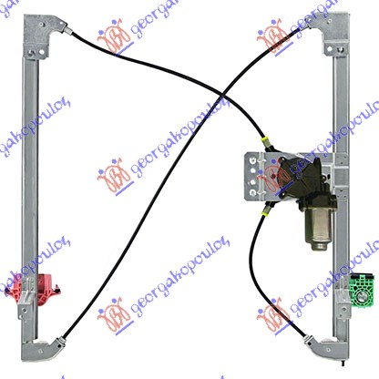 PODIZAC PREDNJEG PROZORA ELEKTRICNI (2 PIN) PEUGEOT EXPERT 2007-2016 (VF3X)