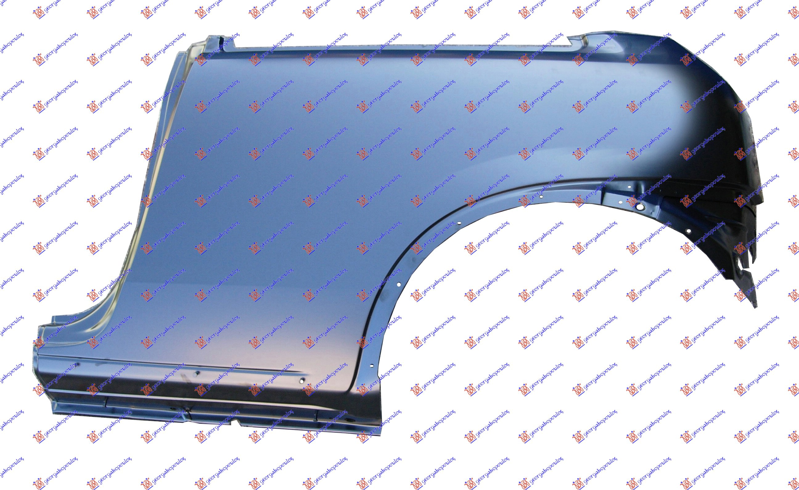ZADNJI BLATOBRAN 3 VRATA OPEL CORSA C 2000-2006 (X01)