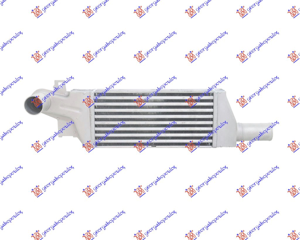 HLADNJAK INTERKULERA 1.7 DTI Y17DT (277x138x50) 01-04 OPEL CORSA C 2000-2006 (X01)
