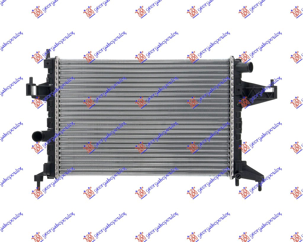 HLADNJAK MOTORA 1.4/1.8 (MAN) (+/-AC) (54x38) DIJAGONALNO OPEL CORSA C 2000-2006 (X01)
