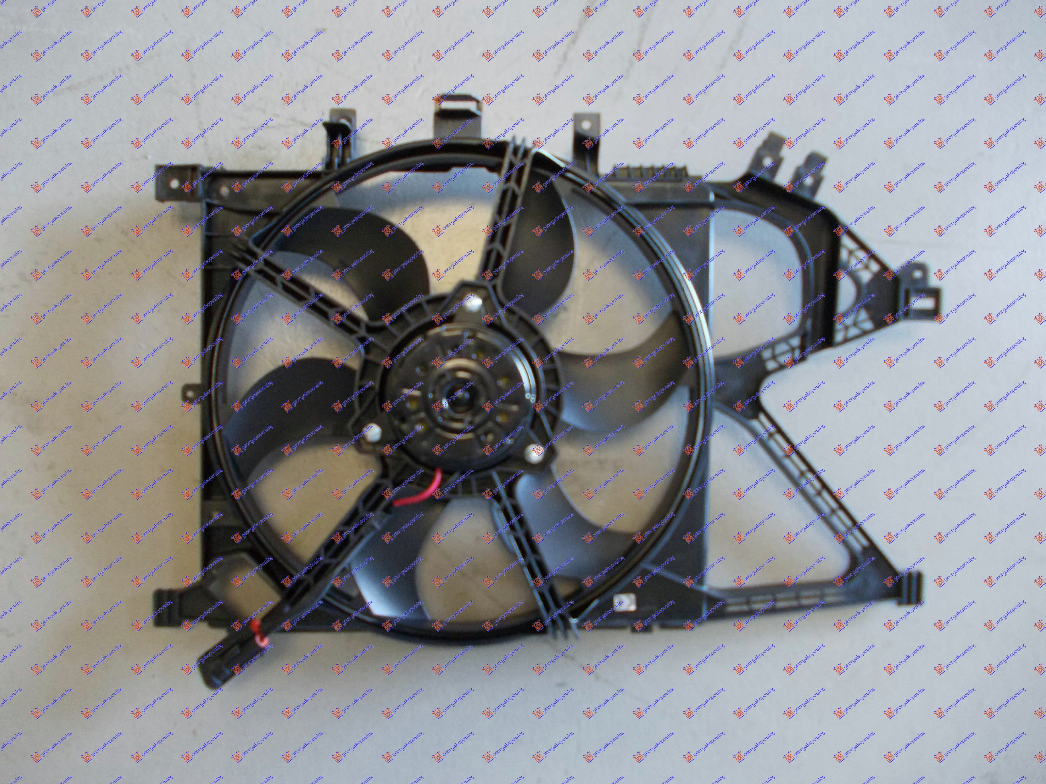 VENTILATOR KOMPLET (390mm) (2 PIN) OPEL CORSA C 2000-2006 (X01)