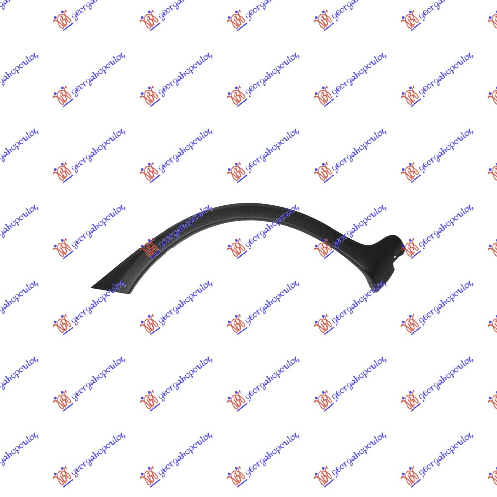 RUB PLASTICNI ZADNJEG BLATOBRANA (METALNA SAJTNA) -2004 OPEL CORSA C 2000-2006 (X01)