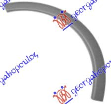RUB PLASTICNI PREDNJEG BLATOBRANA (PLASTICNA SAJTNA) OPEL CORSA C 2000-2006 (X01)