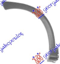 RUB PLASTICNI ZADNJEG BLATOBRANA (PLASTICNA SAJTNA) -2004 OPEL CORSA C 2000-2006 (X01)