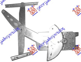 PODIZAC PREDNJEG PROZORA ELEKTRICNI (BEZ MOTORA) 3 VRATA OPEL CORSA C 2000-2006 (X01)