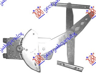 PODIZAC PREDNJEG PROZORA ELEKTRICNI (BEZ MOTORA) 3 VRATA OPEL CORSA C 2000-2006 (X01)