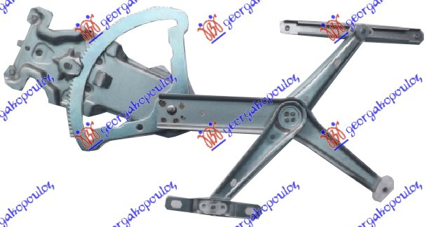 PODIZAC PREDNJEG PROZORA ELEKTRICNI 5 VRATA (BEZ MOTORA) OPEL CORSA C 2000-2006 (X01)