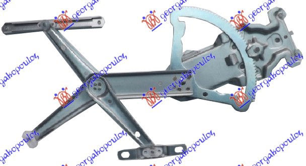 PODIZAC PREDNJEG PROZORA ELEKTRICNI 5 VRATA (BEZ MOTORA) OPEL CORSA C 2000-2006 (X01)