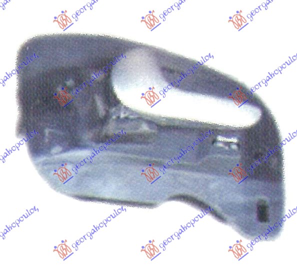 KVAKA PREDNJIH VRATA UNUTRASNJA SREBRNA OPEL CORSA C 2000-2006 (X01)