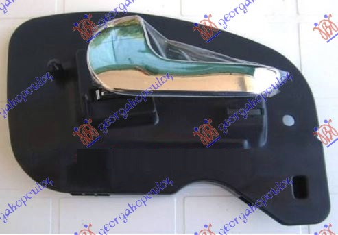 KVAKA PREDNJIH VRATA UNUTRASNJA SREBRNA OPEL CORSA C 2000-2006 (X01)