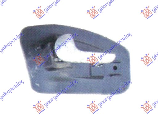 KVAKA ZADNJIH VRATA UNUTRASNJA SREBRNA OPEL CORSA C 2000-2006 (X01)