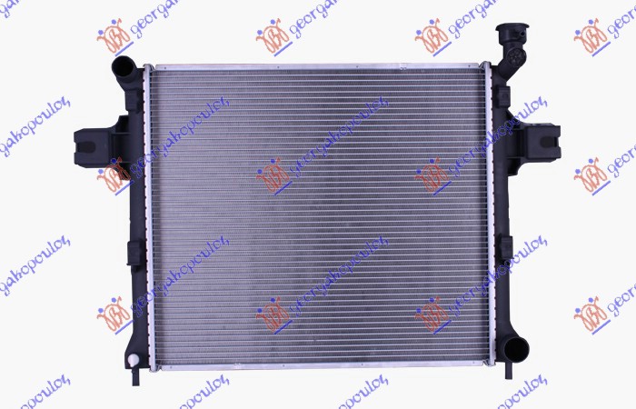 HLADNJAK MOTORA 3.7/4.7 (AUTO) (590x520) JEEP COMMANDER 2006-2010 (XK/XH)