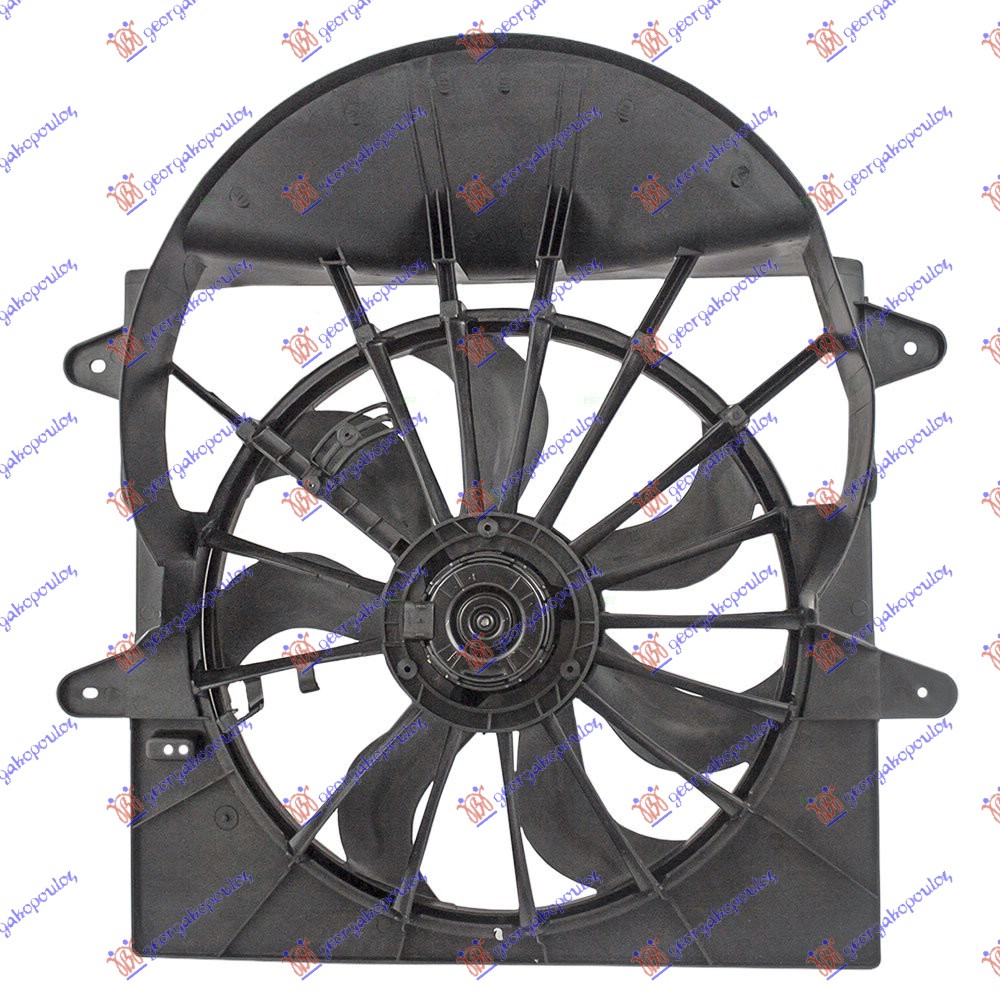 VENTILATOR KOMPLET (3.7 BENZIN) (2 PIN) JEEP COMMANDER 2006-2010 (XK/XH)
