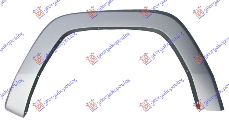 RUB PLASTICNI PREDNJEG BLATOBRANA (STANDARD) JEEP COMMANDER 2006-2010 (XK/XH)