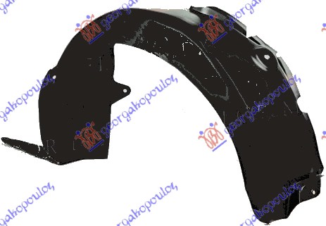 ZADNJE POTKRILO PLASTICNO RENAULT LAGUNA 2000-2007 (KG0/KG1)