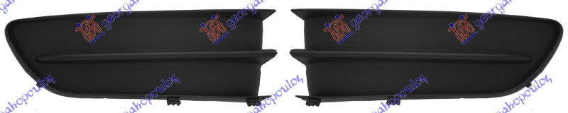RESETKA PREDNJEG BRANIKA (BEZ MAGLENKE) -05 (SET) RENAULT LAGUNA 2000-2007 (KG0/KG1)