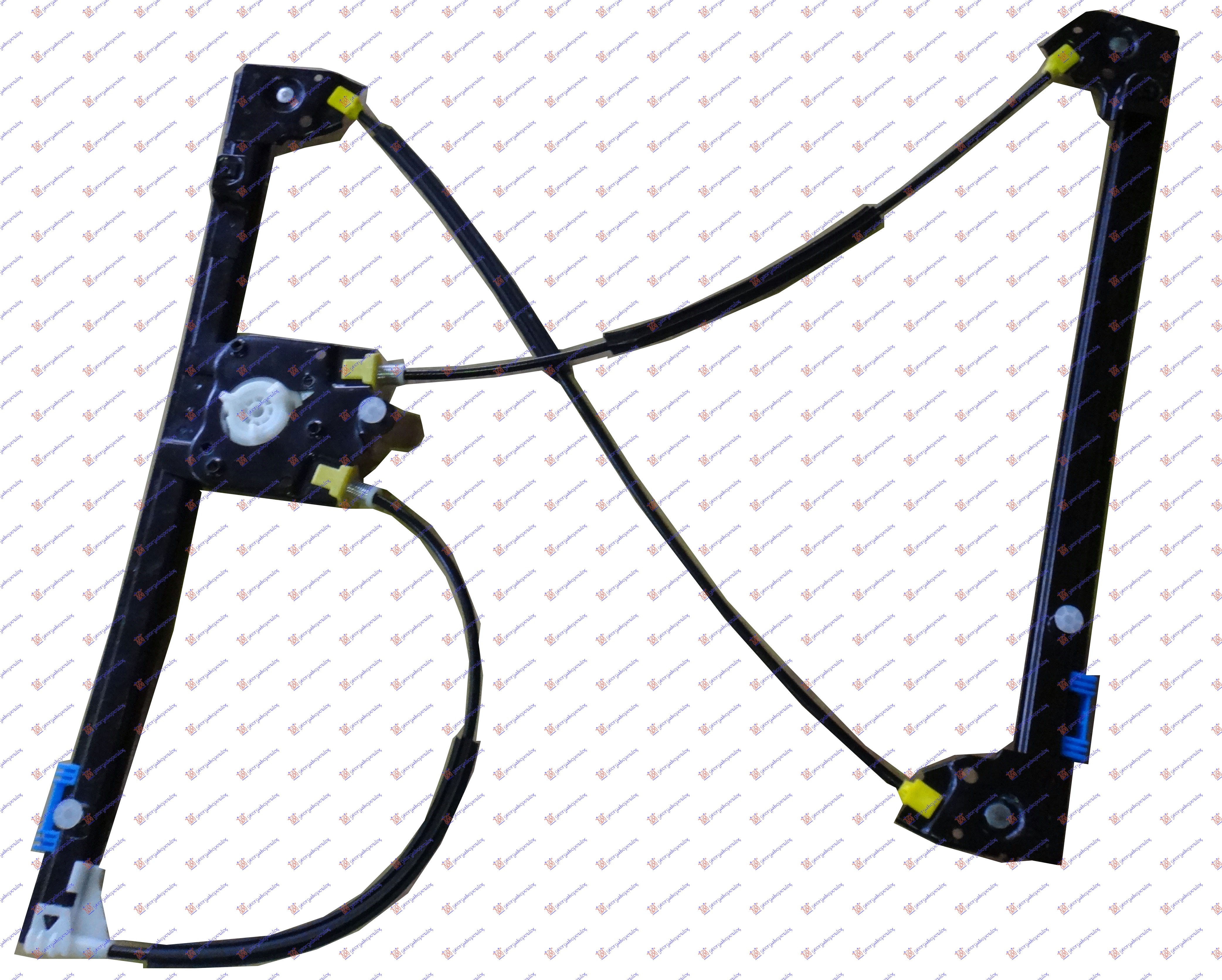 PODIZAC PREDNJEG PROZORA ELEKTRICNI (BEZ MOTORA) RENAULT LAGUNA 2000-2007 (KG0/KG1)