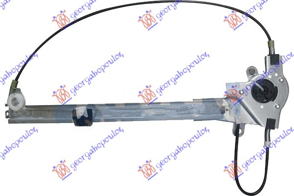 PODIZAC ZADNJEG PROZORA ELEKTRICNI (BEZ MOTORA) RENAULT LAGUNA 2000-2007 (KG0/KG1)