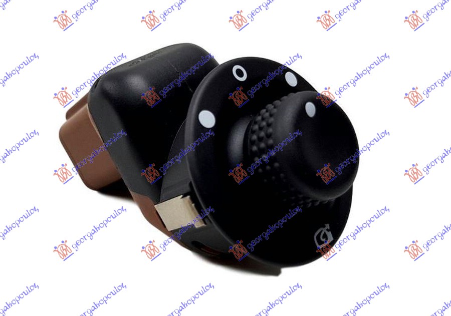 PREKIDAC ZA RETROVIZOR ELEKTRO-SKLOPIV (BRAON KONEKTOR) (10 PIN) RENAULT LAGUNA 2000-2007 (KG0/KG1)