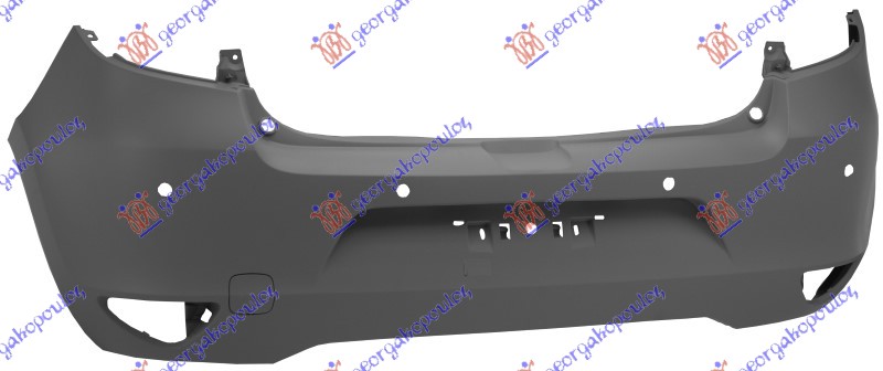 ZADNJI BRANIK PM (4 PDC SENZORI) (A KVALITET) RENAULT CLIO III 2009-2013 (BR0 1/CR0 1)