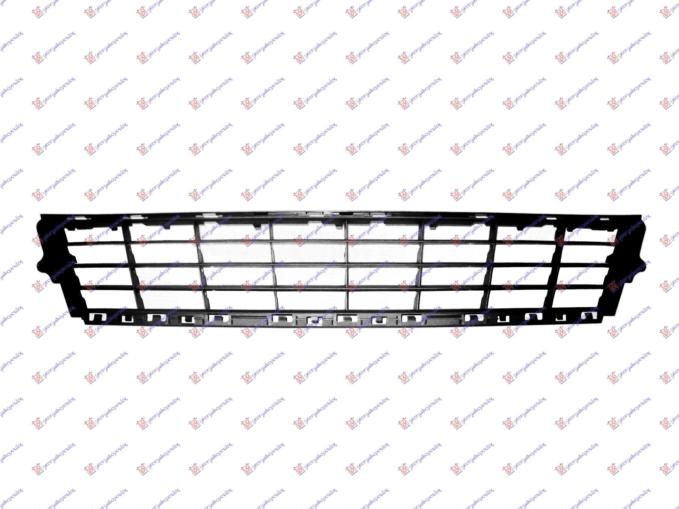 CENTRALNA RESETKA DONJA (SPOLJASNJI DEO) RENAULT CLIO III 2009-2013 (BR0 1/CR0 1)